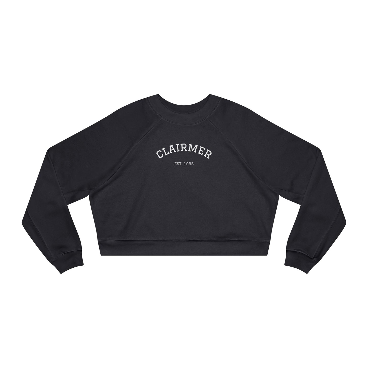 Vintage Women's Cropped Fleece Pullover - Cozy, Stylish Design for Everyday Wear