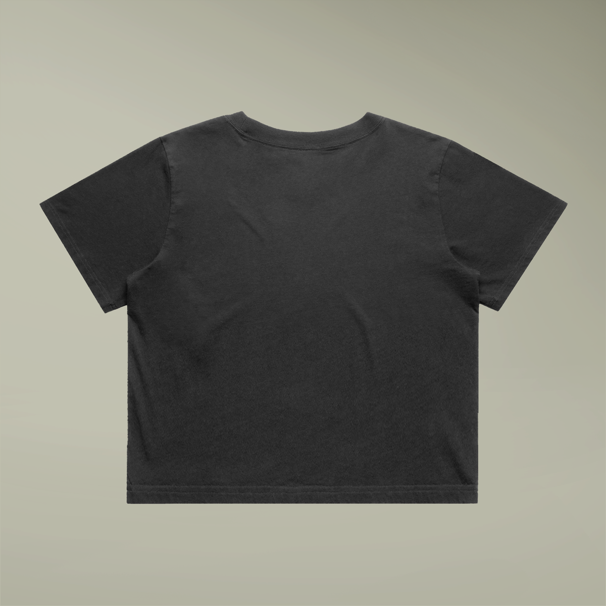 Clairmer Crop Tee for Women - Casual Retro Style