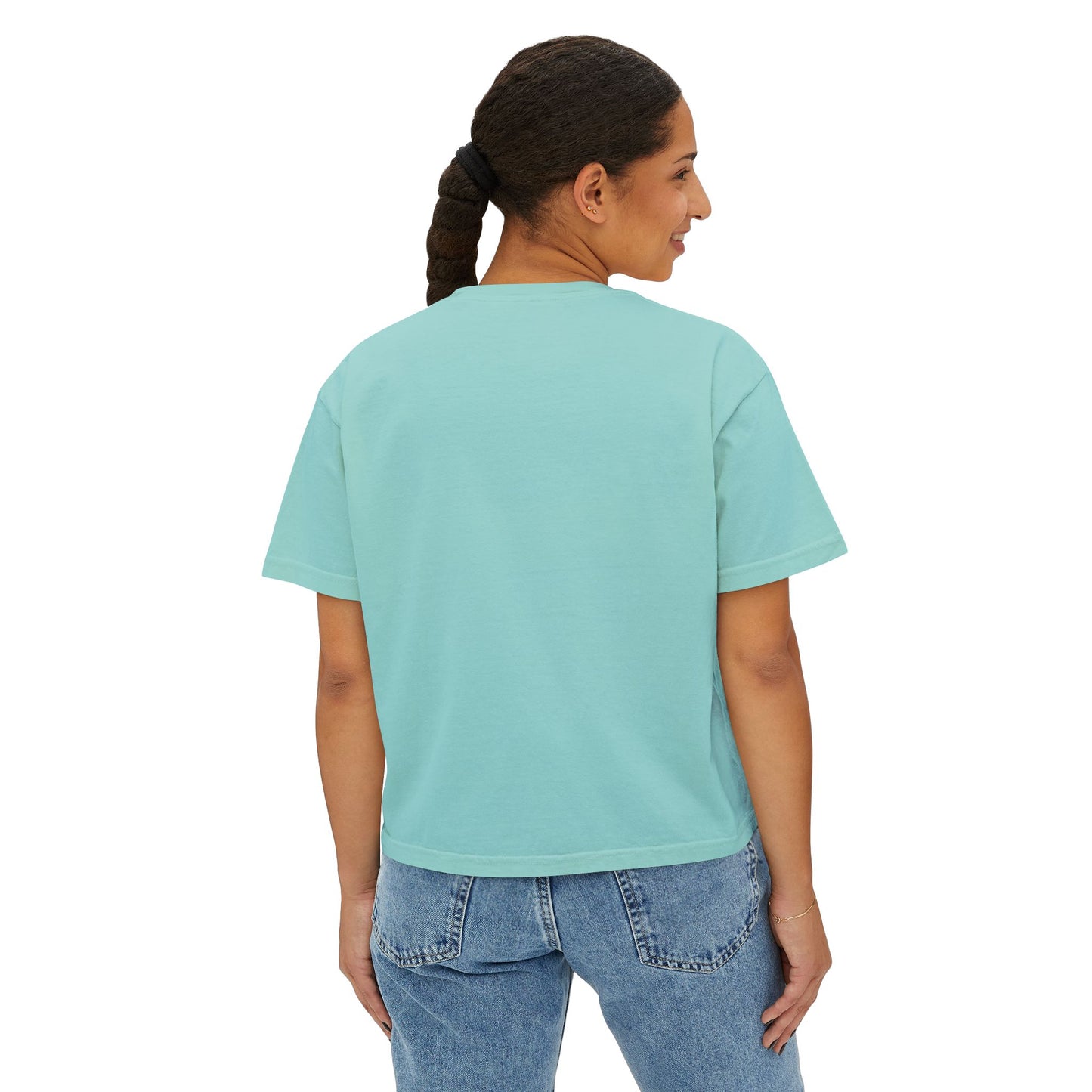 Clairmer Boxy Tee for Women - Easygoing Casual Style