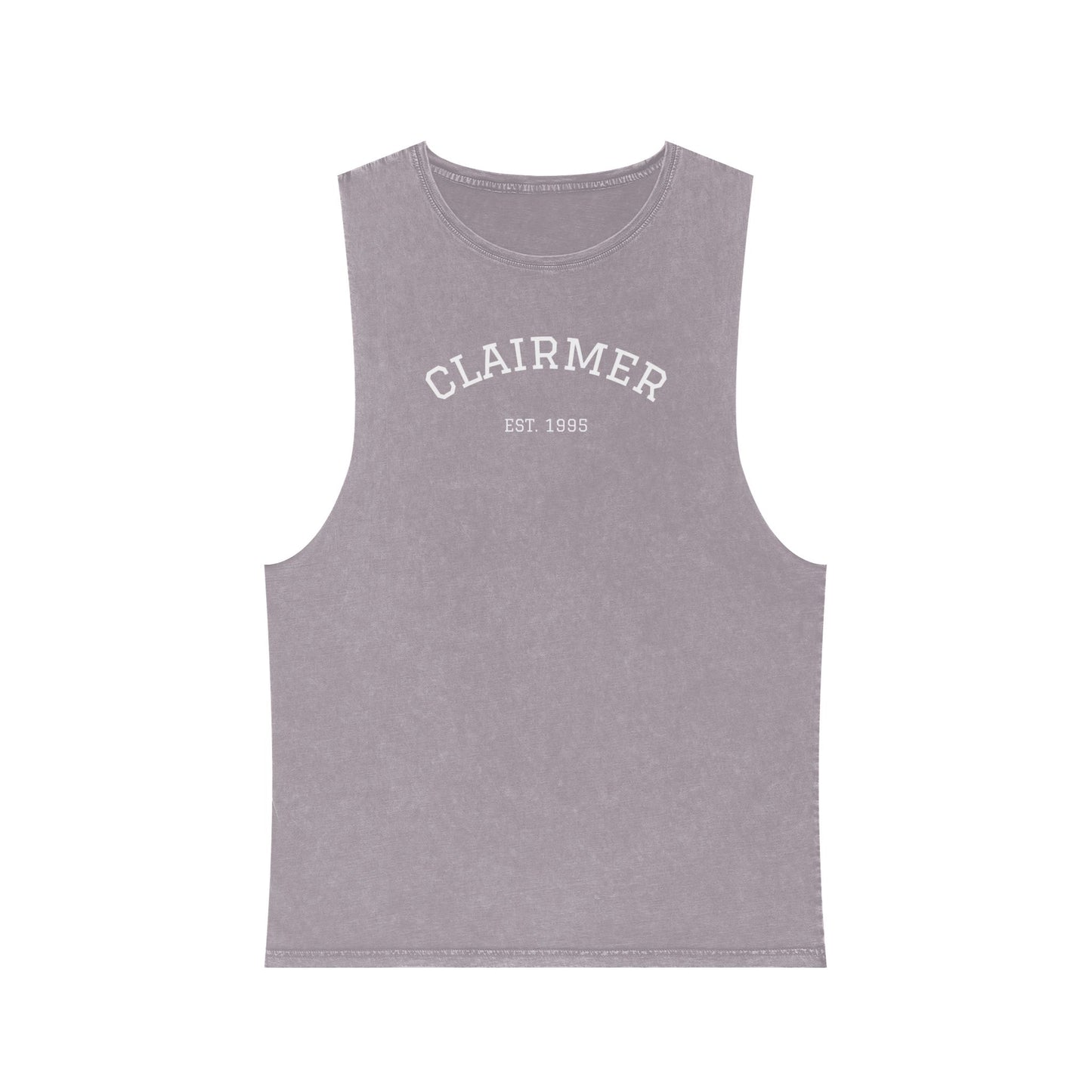 Clairmer Unisex Stonewash Tank Top