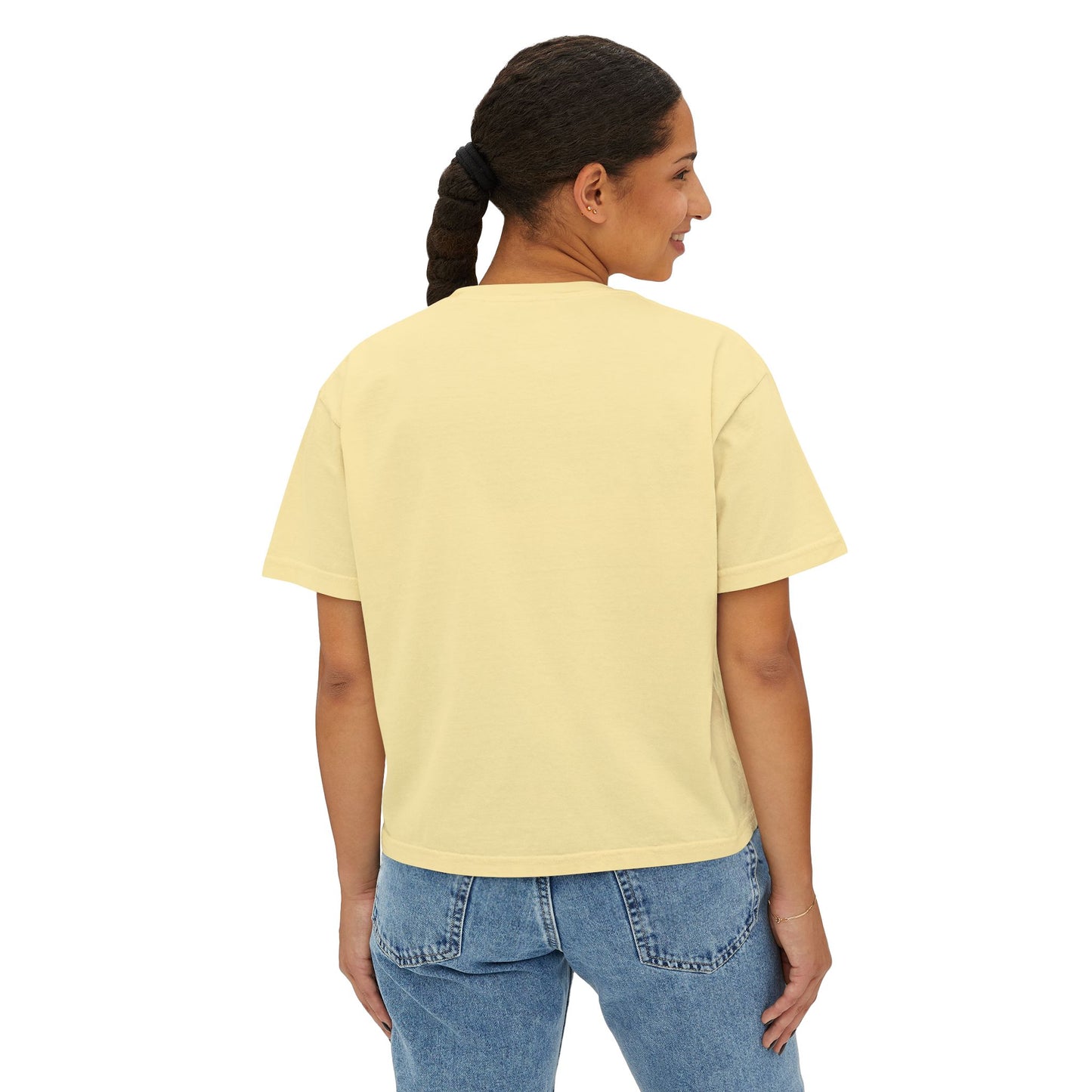 Clairmer Boxy Tee for Women - Easygoing Casual Style