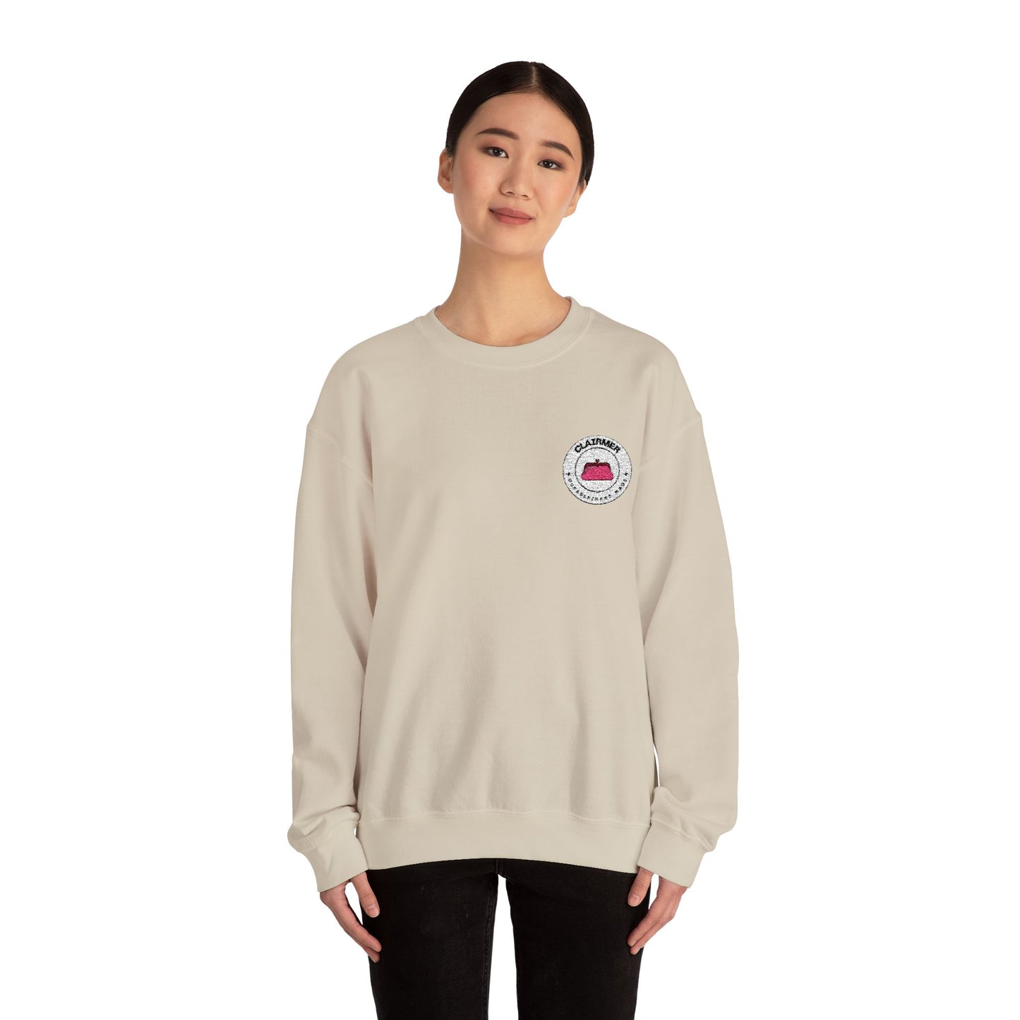 Unisex Heavy Blend™ Crewneck Sweatshirt Clairmer Design