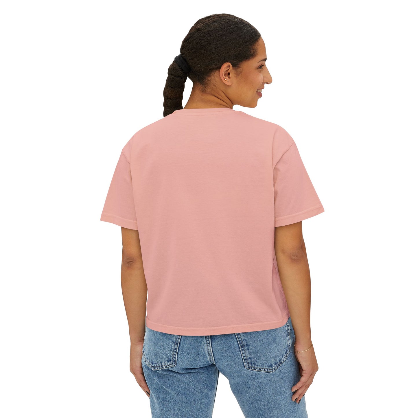 Clairmer Boxy Tee for Women - Easygoing Casual Style
