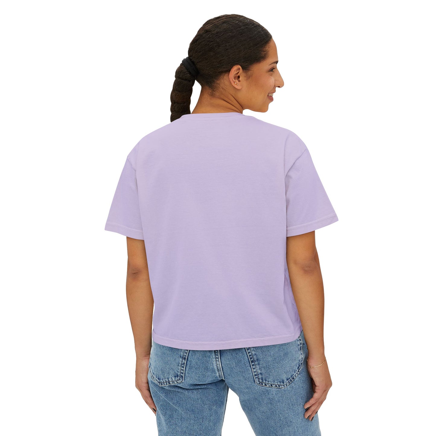 Clairmer Boxy Tee for Women - Easygoing Casual Style