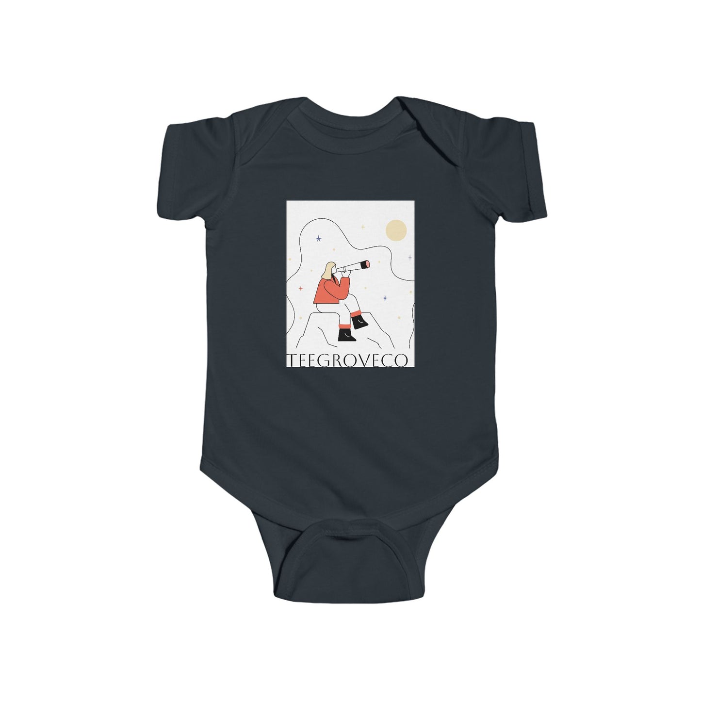 Cute Astronomer Infant Bodysuit - Perfect Gift for Little Star Gazers