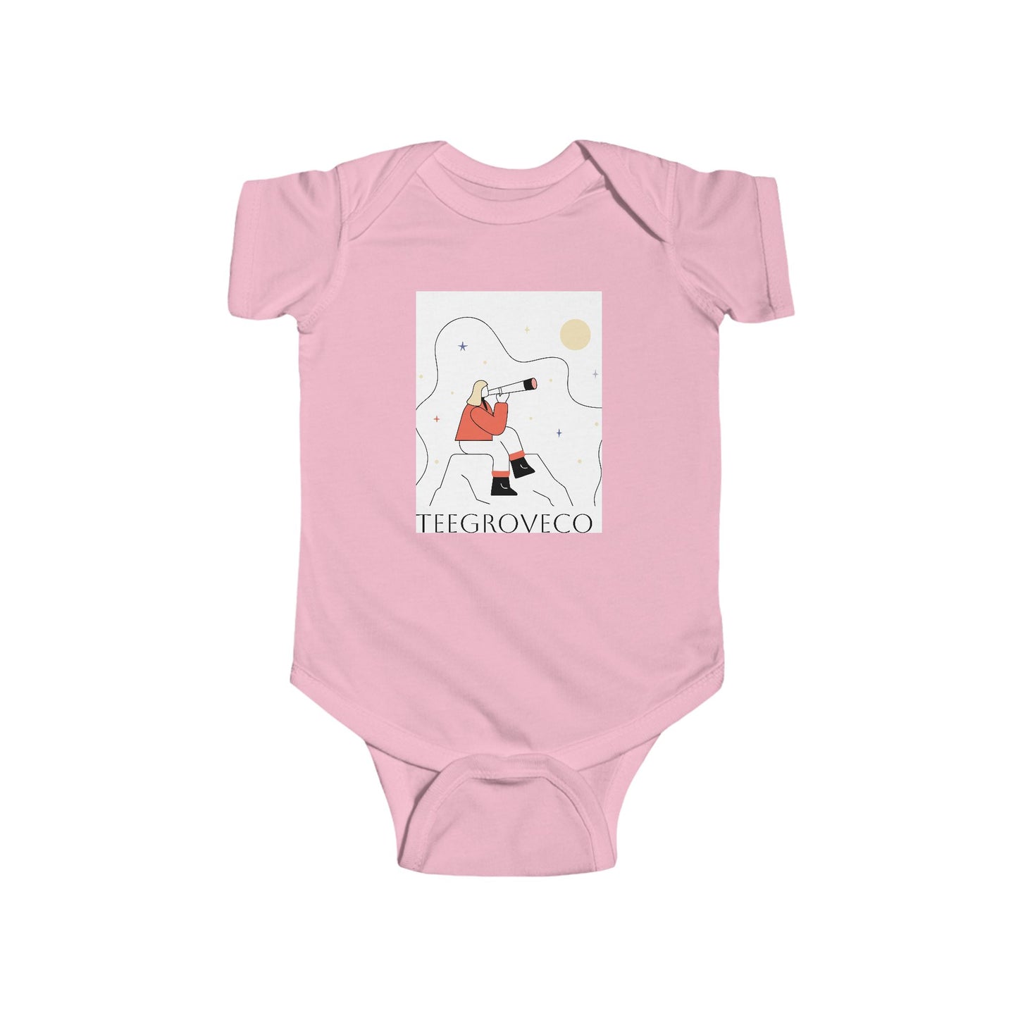 Cute Astronomer Infant Bodysuit - Perfect Gift for Little Star Gazers