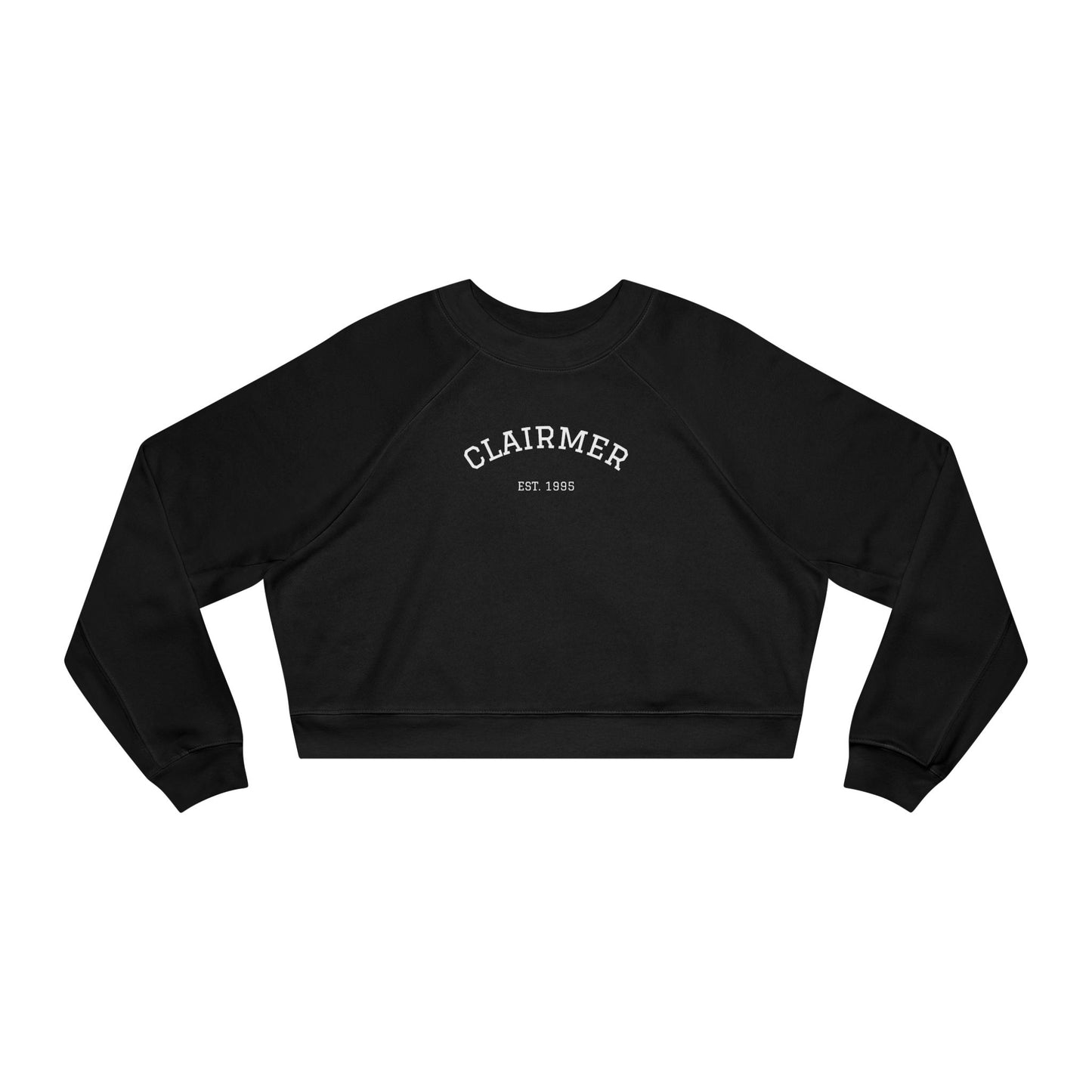 Vintage Women's Cropped Fleece Pullover - Cozy, Stylish Design for Everyday Wear