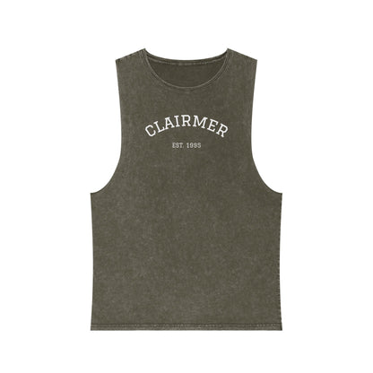 Clairmer Unisex Stonewash Tank Top