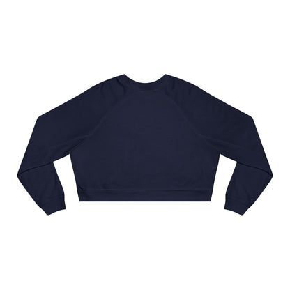 Vintage Women's Cropped Fleece Pullover - Cozy, Stylish Design for Everyday Wear