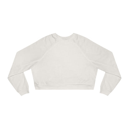 Vintage Women's Cropped Fleece Pullover - Cozy, Stylish Design for Everyday Wear