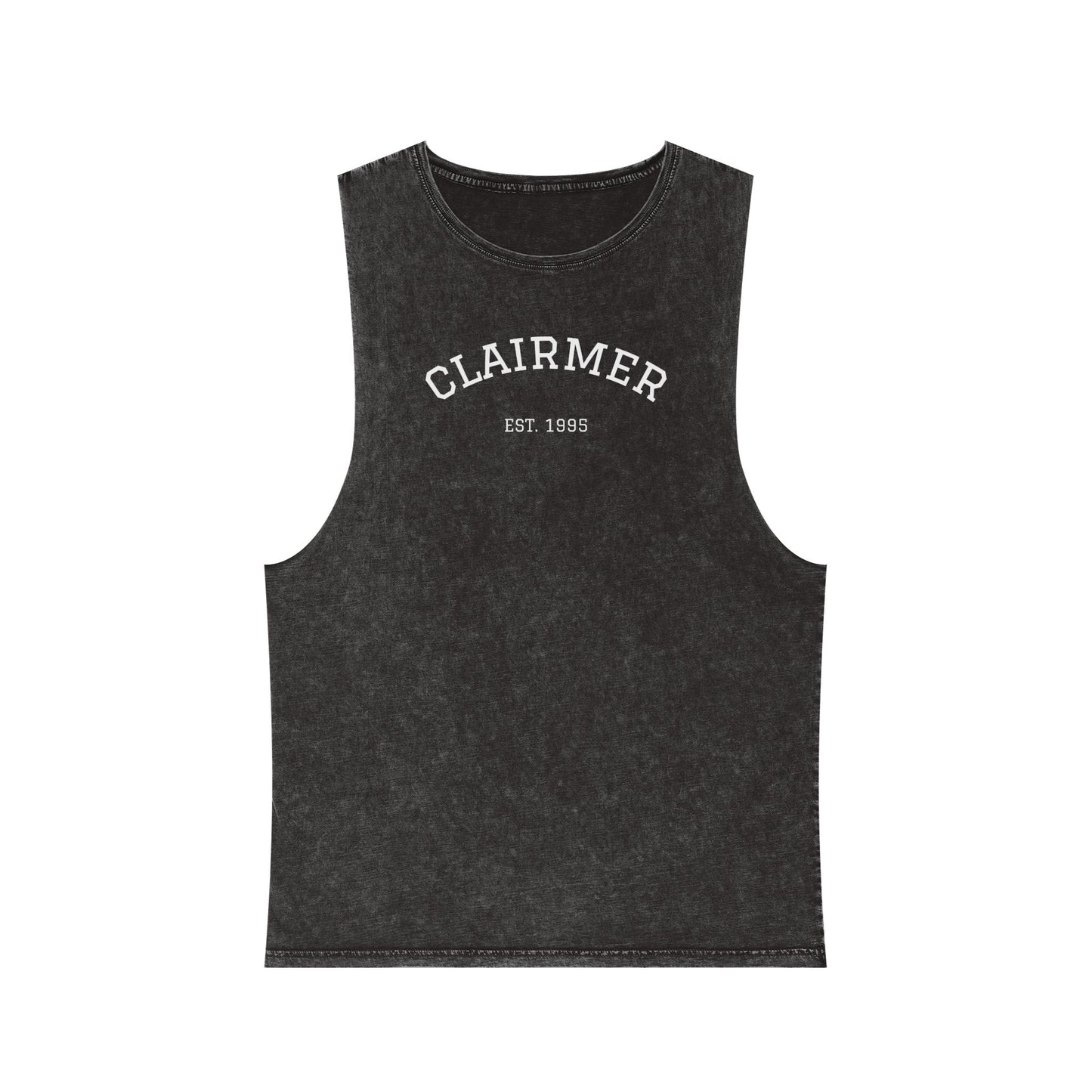 Clairmer Unisex Stonewash Tank Top