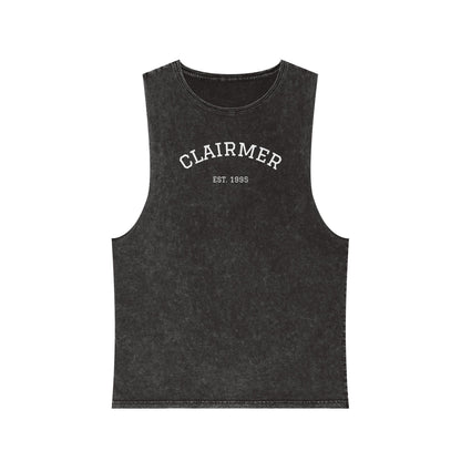 Clairmer Unisex Stonewash Tank Top