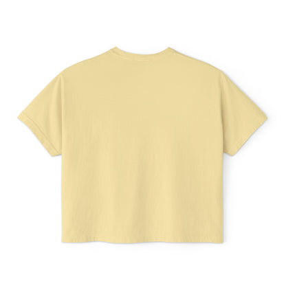 Clairmer  Boxy Tee for Women - Easygoing Casual Style