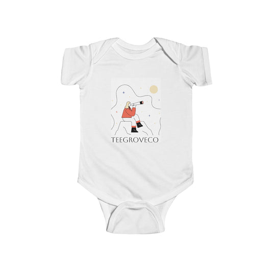 Cute Astronomer Infant Bodysuit - Perfect Gift for Little Star Gazers