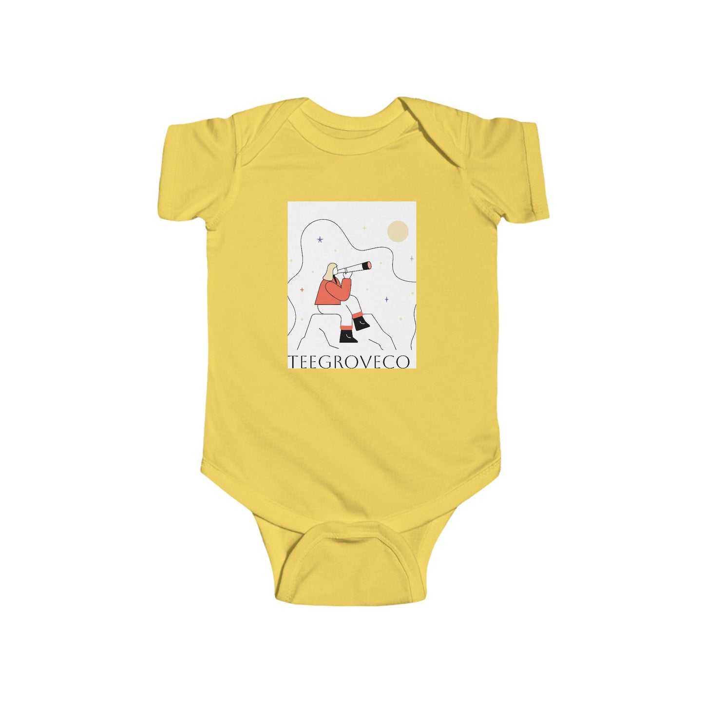 Cute Astronomer Infant Bodysuit - Perfect Gift for Little Star Gazers