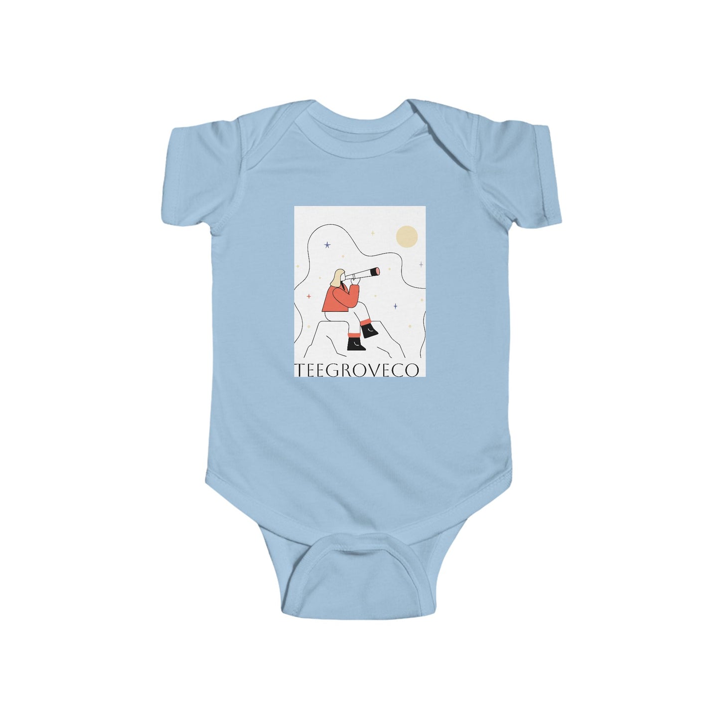 Cute Astronomer Infant Bodysuit - Perfect Gift for Little Star Gazers